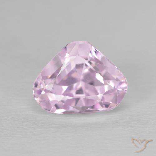 3.16 ct Pink Kunzite Stone, Natural Kunzite in Fancy Cut Shape for Sale