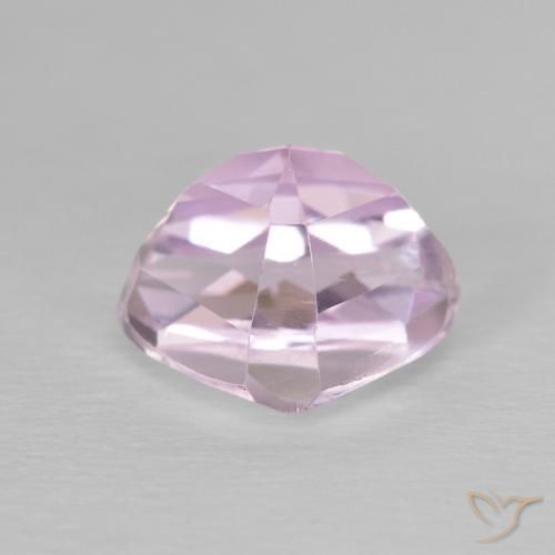 Kunzite Gemstone in 9.6 x 7.4 mm Size for Sale, Kunzite Stone in Medium Pink Color
