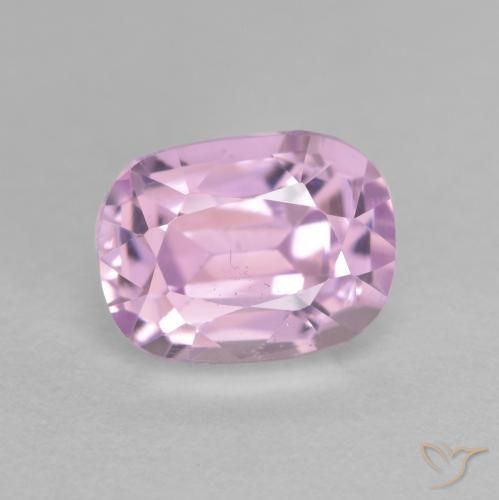 2.72 ct Purple Kunzite Stone, Natural Kunzite in Cushion-Cut Shape for Sale