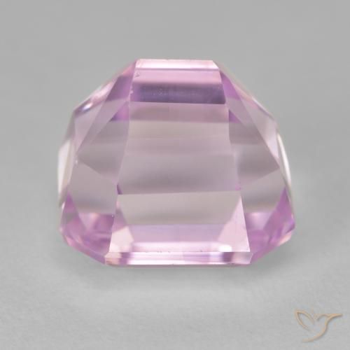Kunzite Gemstone in 12.2 x 10.9 mm Size for Sale, Kunzite Stone in Light Purple Color