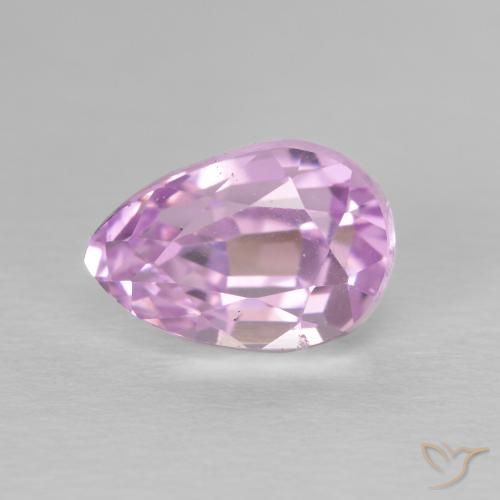 3.73 ct Pink Kunzite, 10.2 x 7 mm Pear Cut From Afghanistan, Photo A