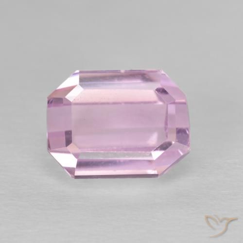 4.02 ct Pink Kunzite, 9.4 x 7.2 mm Octagon Cut From Afghanistan, Photo A