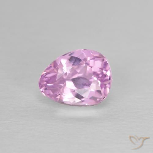 1.44ct Natural Pinkish Violet Purple Kunzite, Pear Shape, VS