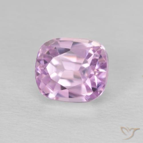 2.53 ct Purple Kunzite Stone, Natural Kunzite in Cushion-Cut Shape for Sale