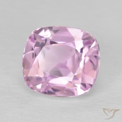 2.78 ct Purple Kunzite Stone, Natural Kunzite in Cushion-Cut Shape for Sale