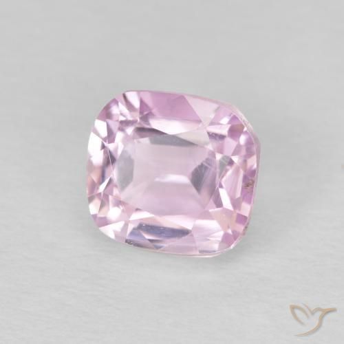 2.37 ct Purple Kunzite Stone, Natural Kunzite in Cushion-Cut Shape for Sale
