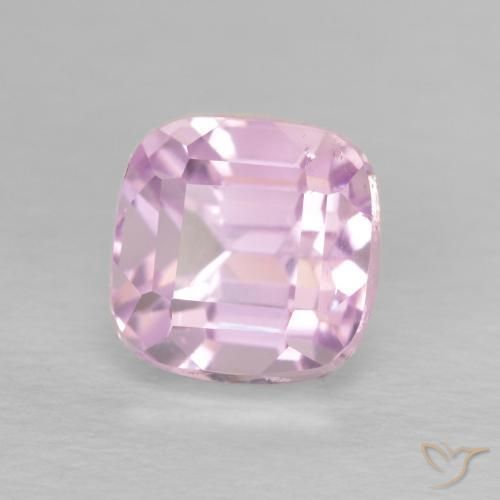 1.87 ct Purple Kunzite Stone, Natural Kunzite in Cushion-Cut Shape for Sale