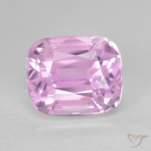 9.35ct Natural Pinkish Purple Kunzite, Cushion, VVS-VS