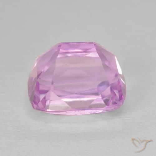 Kunzite Gemstone in 12 x 10 mm (calibrated) Size for Sale, Kunzite Stone in Pinkish Purple Color