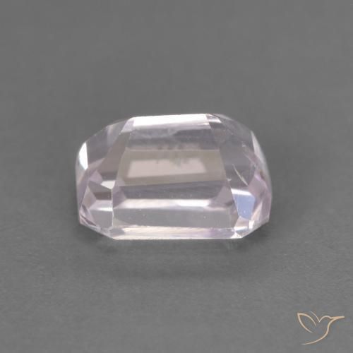 Kunzite Gemstone in 6.2 x 4.9 mm Size for Sale, Kunzite Stone in Very Light Pinkish Purple Color