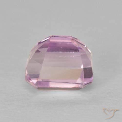 Kunzite Gemstone in 6.6 x 5.2 mm Size for Sale, Kunzite Stone in Pinkish Violet Purple Color