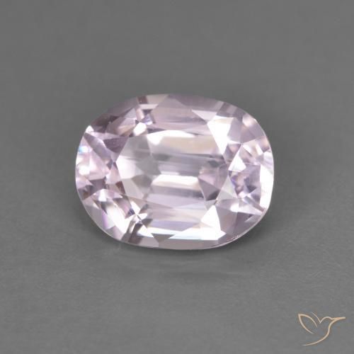 2.76 ct Pink Kunzite Stone, Natural Kunzite in Oval Facet Shape for Sale