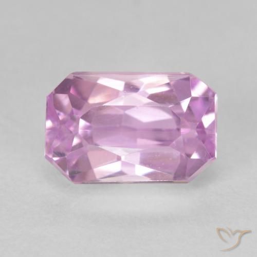 2.98 ct Purple Kunzite, 9.1 x 6 mm Octagon Cut From Afghanistan, Photo A