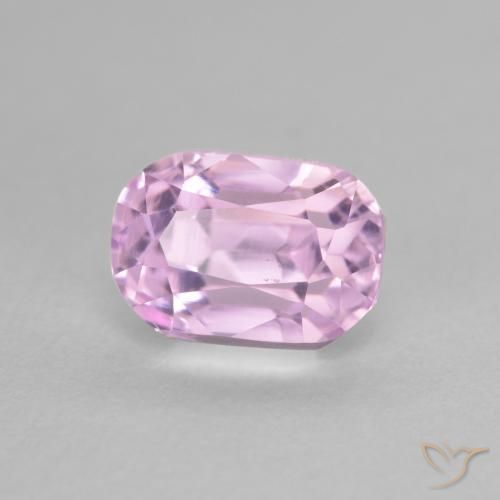 3.04 ct Pink Kunzite Stone, Natural Kunzite in Oval Facet Shape for Sale