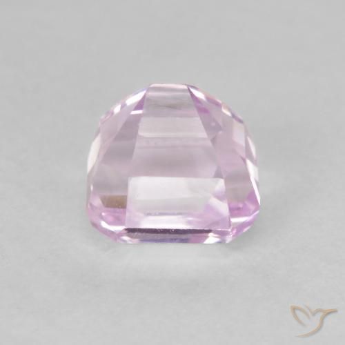 Kunzite Gemstone in 5.9 x 5.5 mm Size for Sale, Kunzite Stone in Cherry Pink Tone Color