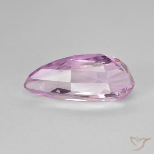 Kunzite Gemstone in 17.8 x 7.5 mm Size for Sale, Kunzite Stone in Very Light Pink Color