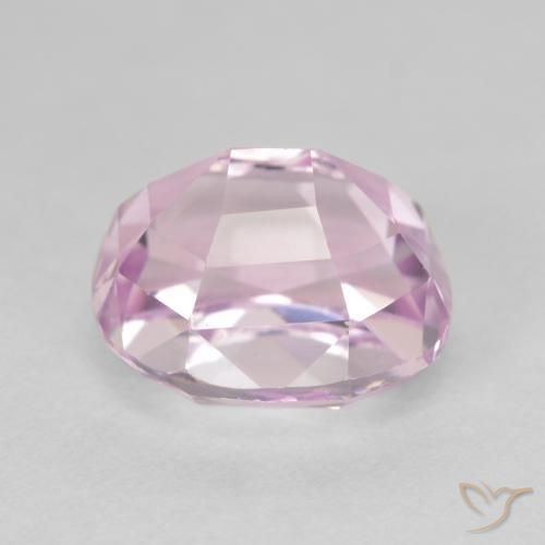 Kunzite Gemstone in 11.2 x 10 mm Size for Sale, Kunzite Stone in Medium Pink Color