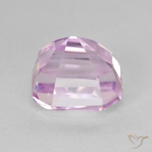 Kunzite Gemstone in 9.5 x 8.3 mm Size for Sale, Kunzite Stone in Cherry Pink Tone Color