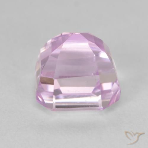 Kunzite Gemstone in 8 x 8 mm (calibrated) Size for Sale, Kunzite Stone in Medium Pink Color