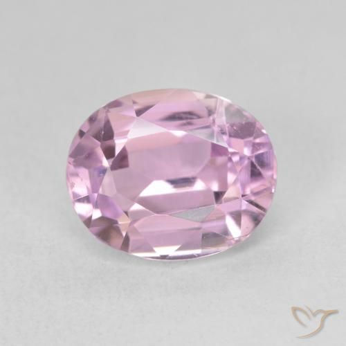 4.25 ct Pink Kunzite, 10.8 x 8.8 mm Oval Cut From Afghanistan, Photo A