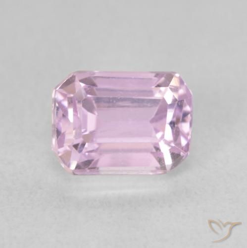 1.44 ct Purple Kunzite, 6.8 x 5.1 mm Octagon Cut From Afghanistan, Photo A