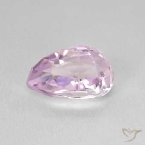 Kunzite Gemstone in 12.9 x 8.4 mm Size for Sale, Kunzite Stone in Pinkish Violet Purple Color