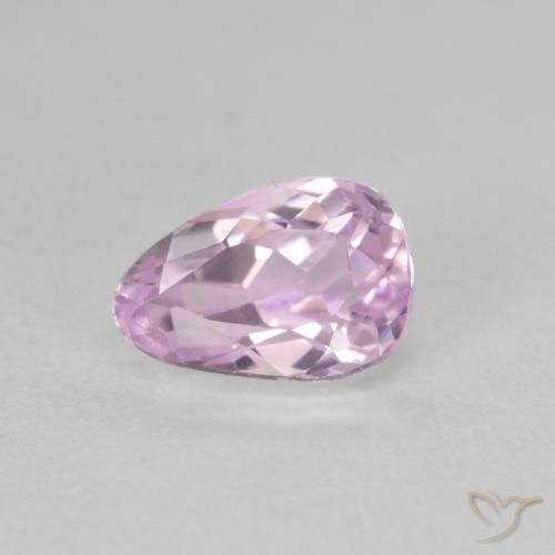 2.13 ct Pink Kunzite, 8.9 x 6.1 mm Pear Cut From Afghanistan, Photo A