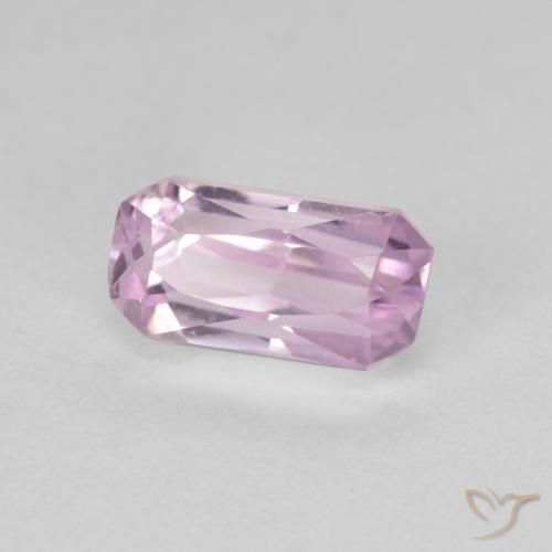 2.46 ct Pink Kunzite Stone, Natural Kunzite in Octagon / Scissor Cut Shape for Sale