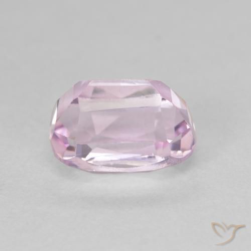 Kunzite Gemstone in 10 x 7 mm (calibrated) Size for Sale, Kunzite Stone in Bubblegum Pink Color