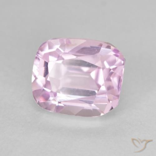2.60 ct Pink Kunzite Stone, Natural Kunzite in Cushion-Cut Shape for Sale