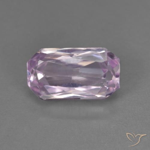2.66ct Natural Medium Pink Kunzite, Emerald Cut, VVS-VS