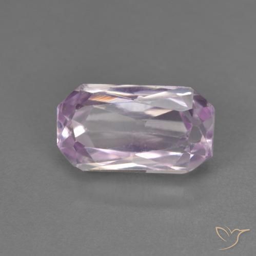 2.66 ct Pink Kunzite Stone, Natural Kunzite in Octagon / Scissor Cut Shape for Sale