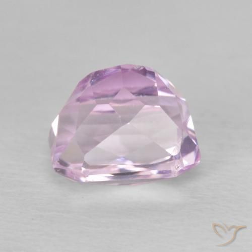 Kunzite Gemstone in 7.5 x 5.5 mm Size for Sale, Kunzite Stone in Royal Purple Pink Color
