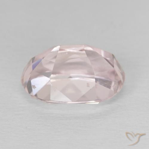 Kunzite Gemstone in 12.4 x 8.8 mm Size for Sale, Kunzite Stone in Flamingo Pink Color