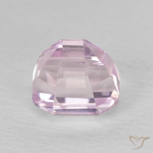 Kunzite Gemstone in 6.6 x 6 mm Size for Sale, Kunzite Stone in Light Pink Color