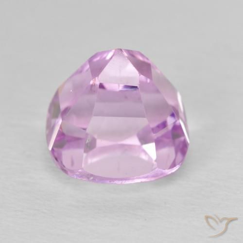 Kunzite Gemstone in 8 x 8 mm (calibrated) Size for Sale, Kunzite Stone in Royal Purple Pink Color