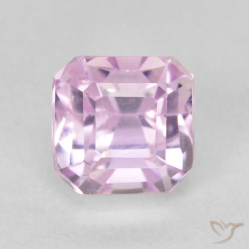 1.83ct Natural Medium Light-Pink Kunzite, Emerald Cut, VVS