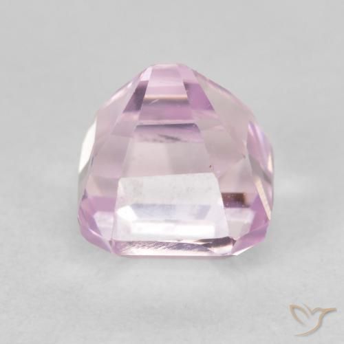 Kunzite Gemstone in 6 x 6 mm (calibrated) Size for Sale, Kunzite Stone in Medium Light-Pink Color