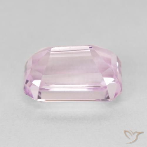 Kunzite Gemstone in 10 x 7 mm (calibrated) Size for Sale, Kunzite Stone in Cherry Pink Tone Color