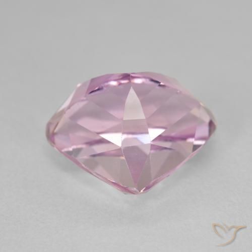 Kunzite Gemstone in 14 x 12 mm (calibrated) Size for Sale, Kunzite Stone in Light Pink Color