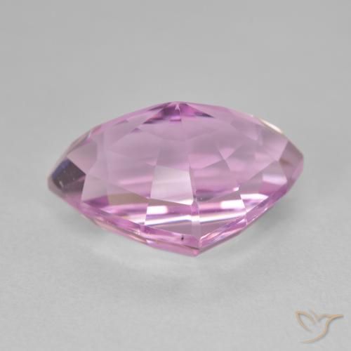Kunzite Gemstone in 16 x 12 mm (calibrated) Size for Sale, Kunzite Stone in Very Light Royal Purple Pink Color