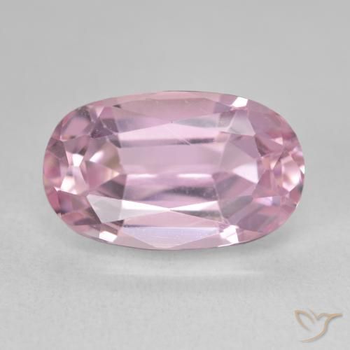 10.04ct Natural Light Pink Kunzite, Oval, VVS-VS