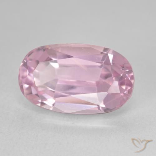 10.04 ct Pink Kunzite Stone, Natural Kunzite in Oval Facet Shape for Sale