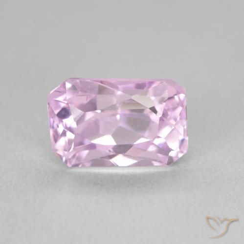 2.81ct Natural Medium Purple Kunzite, Emerald Cut, VVS-VS