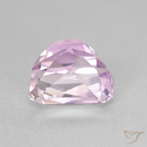 Kunzite Gemstone in 9 x 6 mm (calibrated) Size for Sale, Kunzite Stone in Medium Purple Color