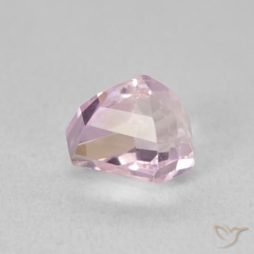 Kunzite Gemstone in 6.6 x 6.4 mm Size for Sale, Kunzite Stone in Medium Purple Color