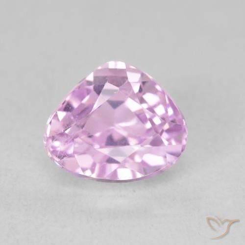 2.40ct Natural Medium Purple Kunzite, Pear Shape, VVS-VS