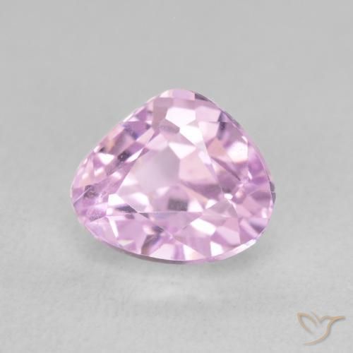 2.40 ct Purple Kunzite Stone, Natural Kunzite in Pear Facet Shape for Sale