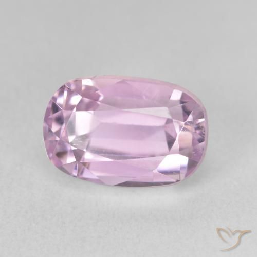 5.40 ct Purple Kunzite Stone, Natural Kunzite in Oval Facet Shape for Sale