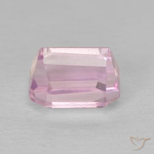 Kunzite Gemstone in 8.5 x 6.6 mm Size for Sale, Kunzite Stone in Very Light Pink Color